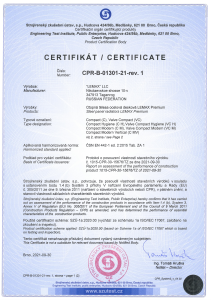 Сертификат EN 442